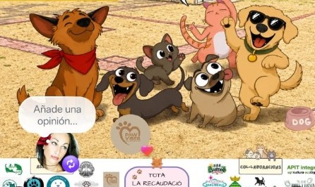 Ilustración VESPREIG CANÍ — perros y gatos en el parque, Els Pallaresos, 5 septiembre 2026
